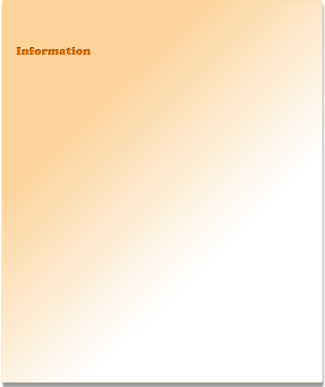 Information
